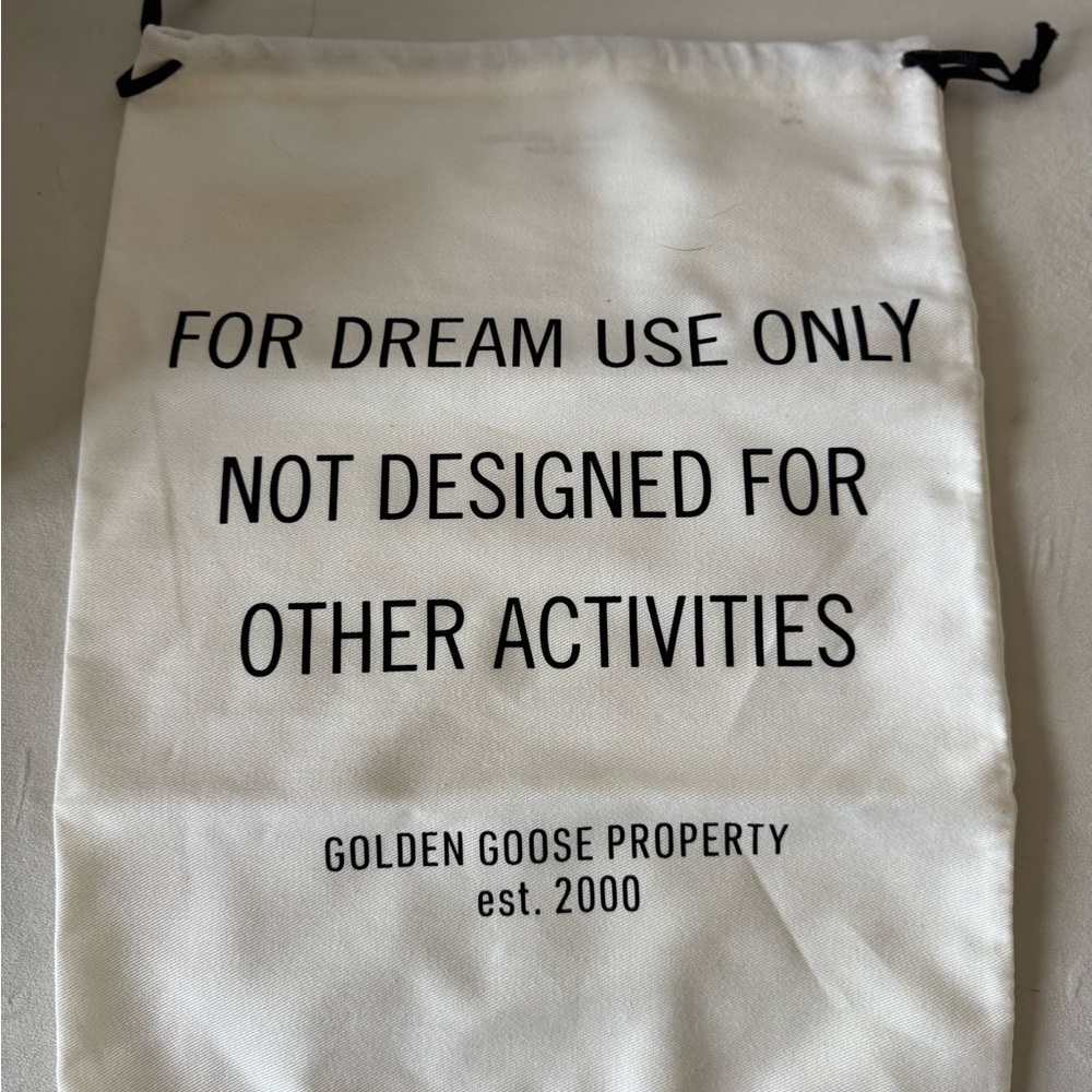 Golden Goose White and Gray Sneakers with Glitter Star - Picture 8 of 12
